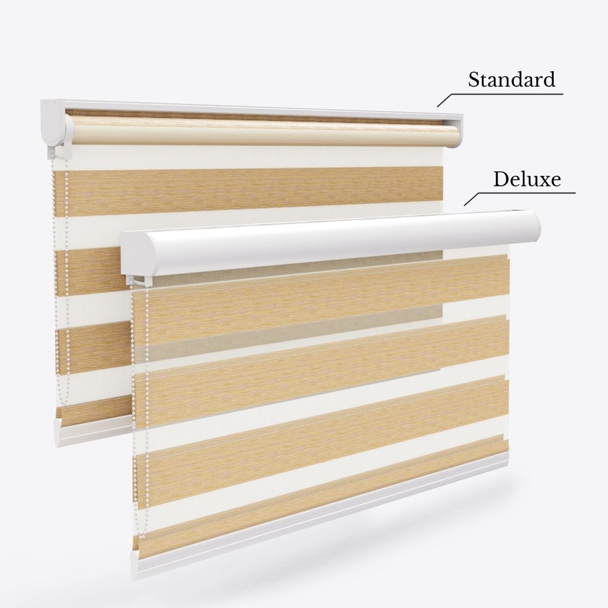 Allure Honey Peach Day & Night Blinds - Zen Shades