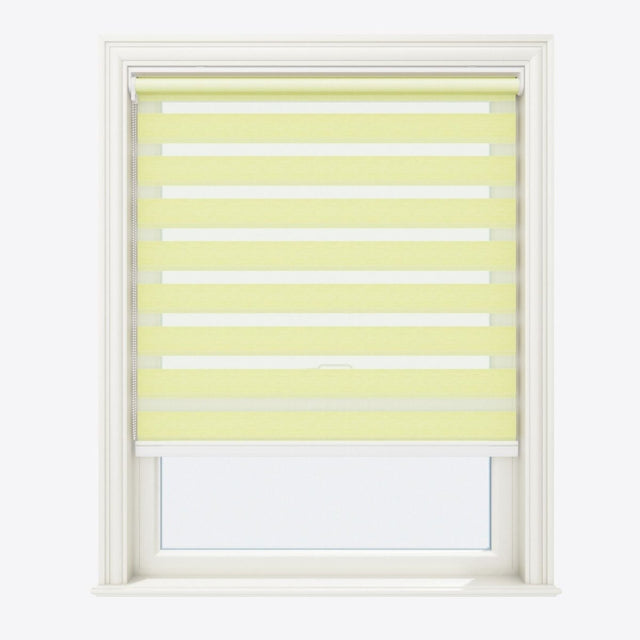 Allure Pale Green Day & Night Blinds - Zen Shades