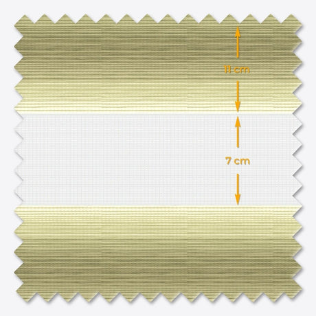 Allure Turtle Green Day & Night Blinds - Zen Shades