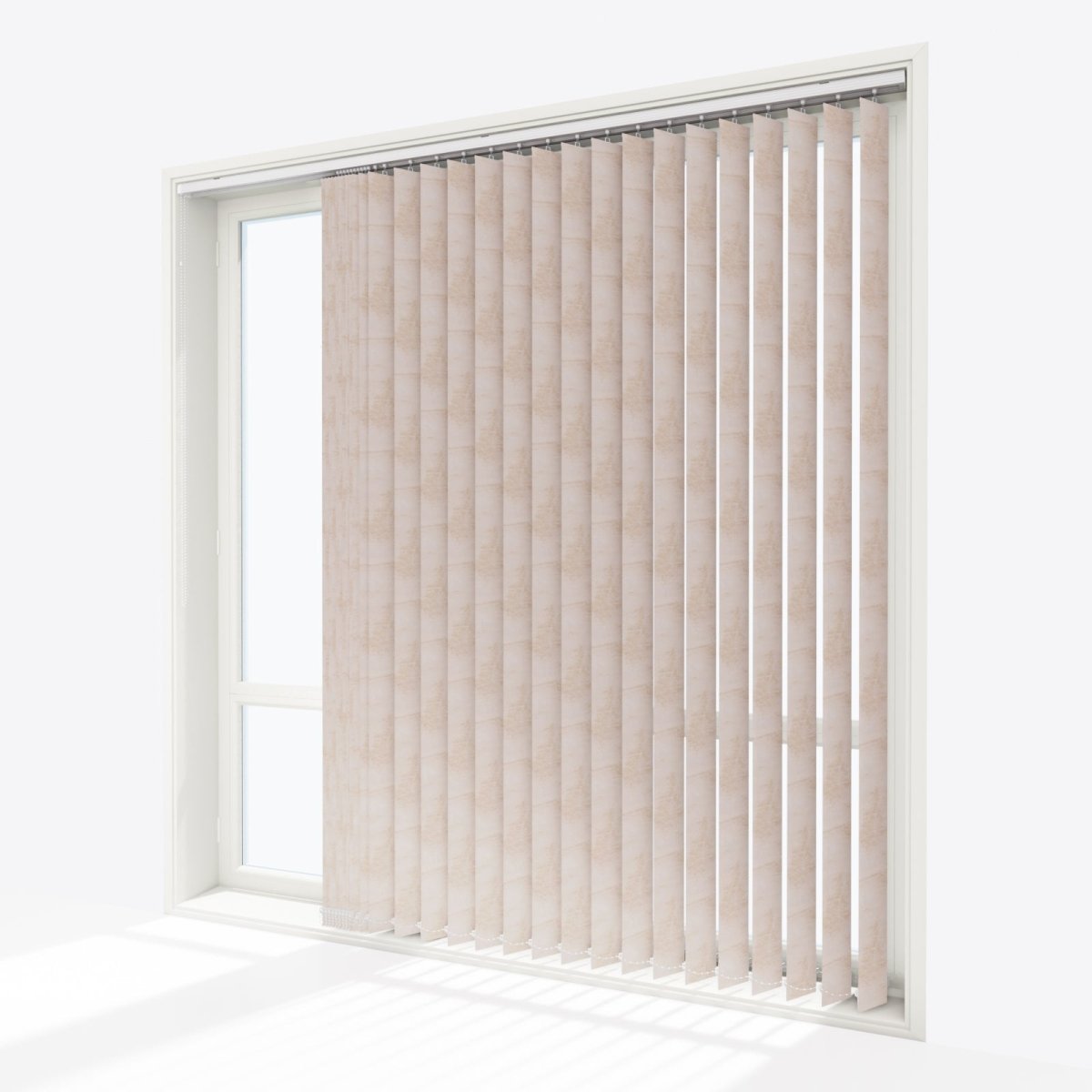 Batista Papaya Vertical Blinds - Zen Shades