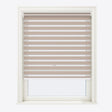 Blackout Delicacy Taupe Grey Day & Night Blinds - Zen Shades