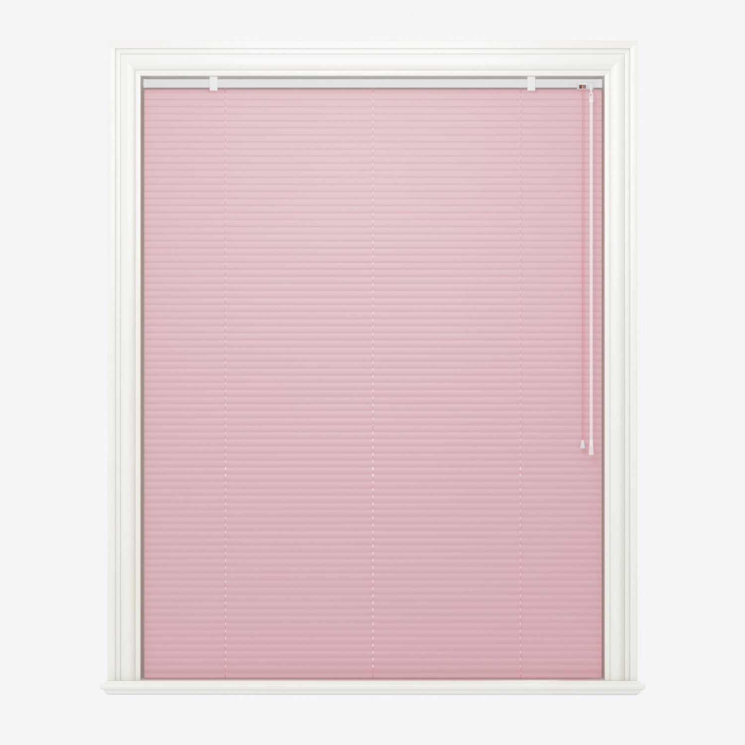Brushed Innocent Pink Venetian Blinds - Zen Shades