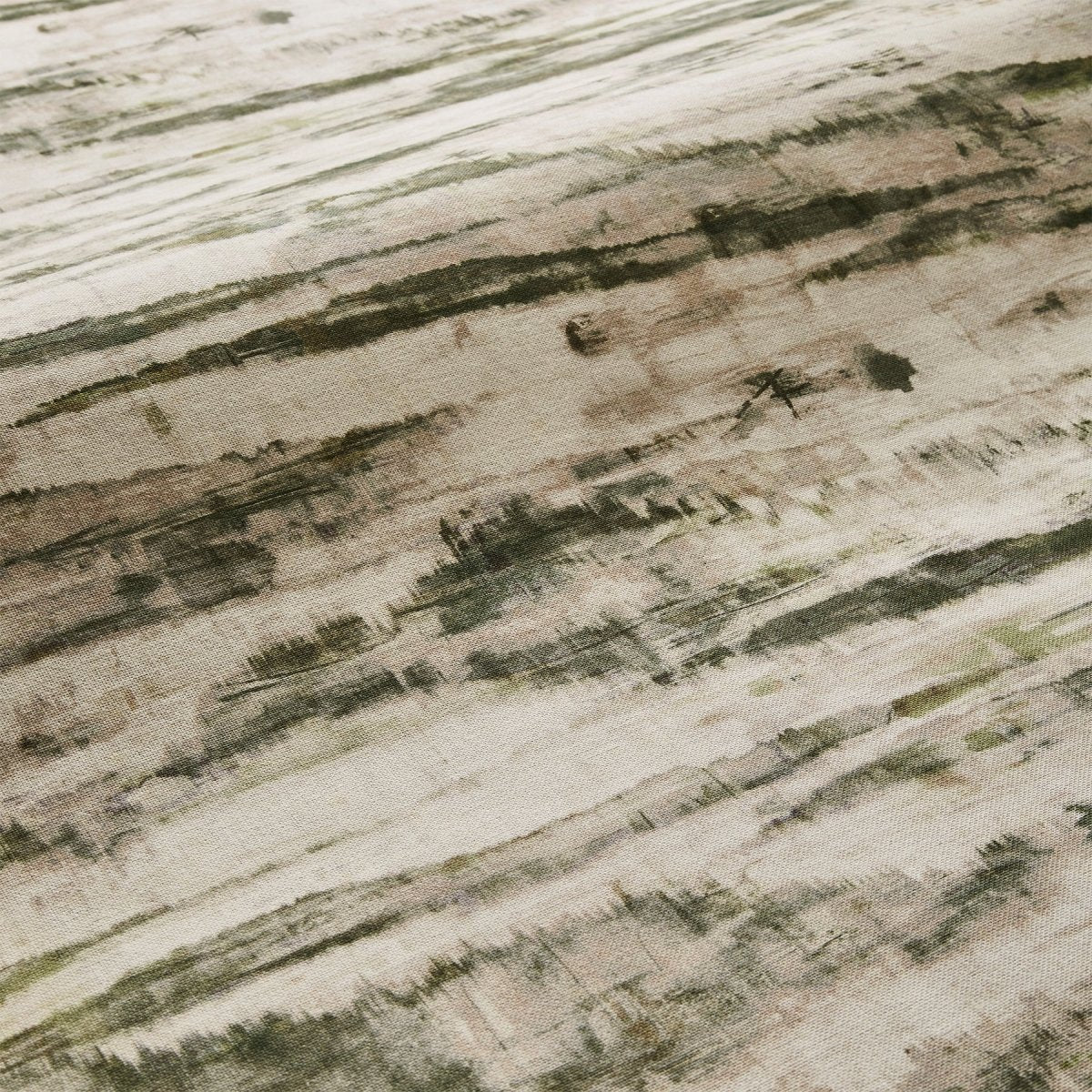 Canvas Moss Roman Blinds - Zen Shades