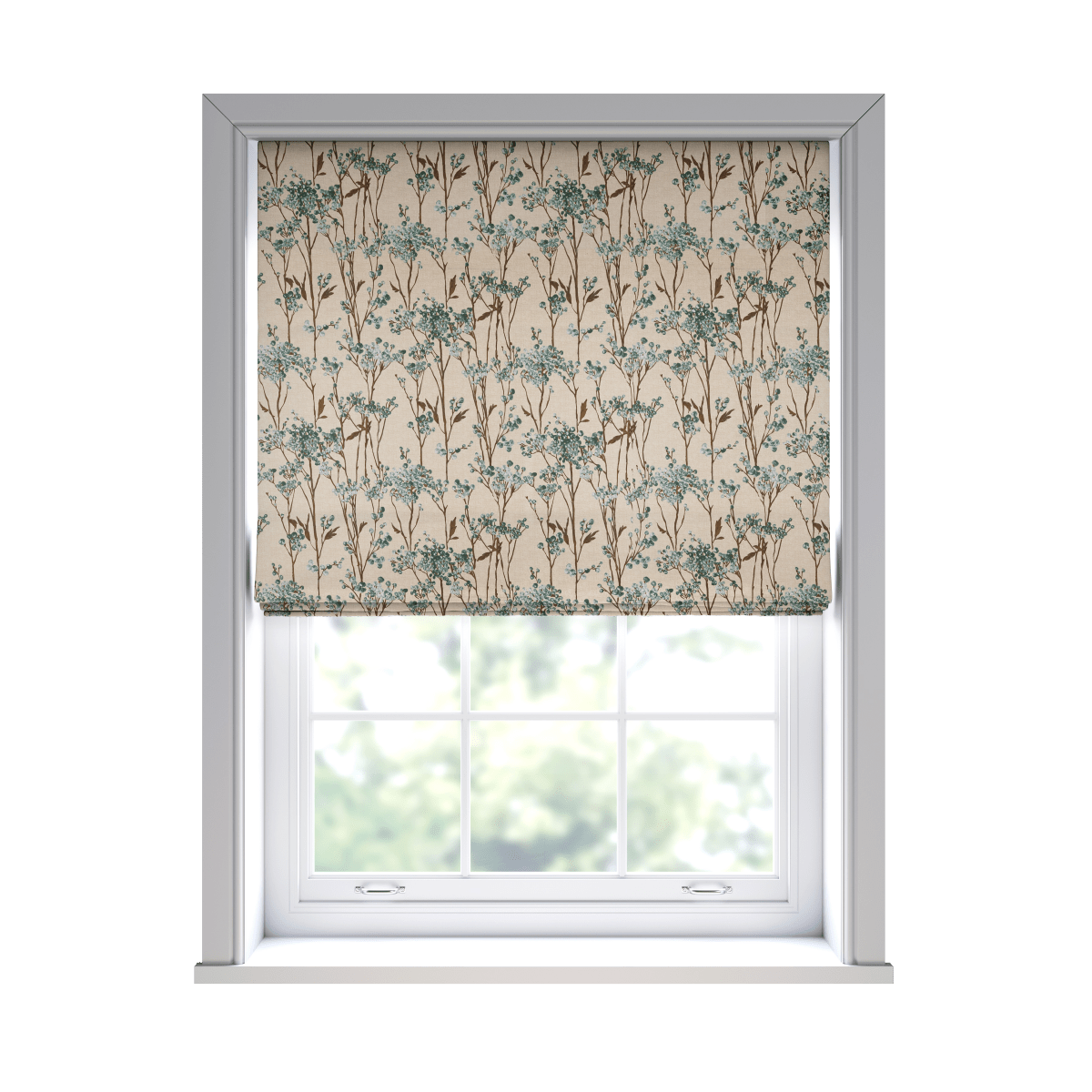 Celina Willow Roman Blinds - Zen Shades