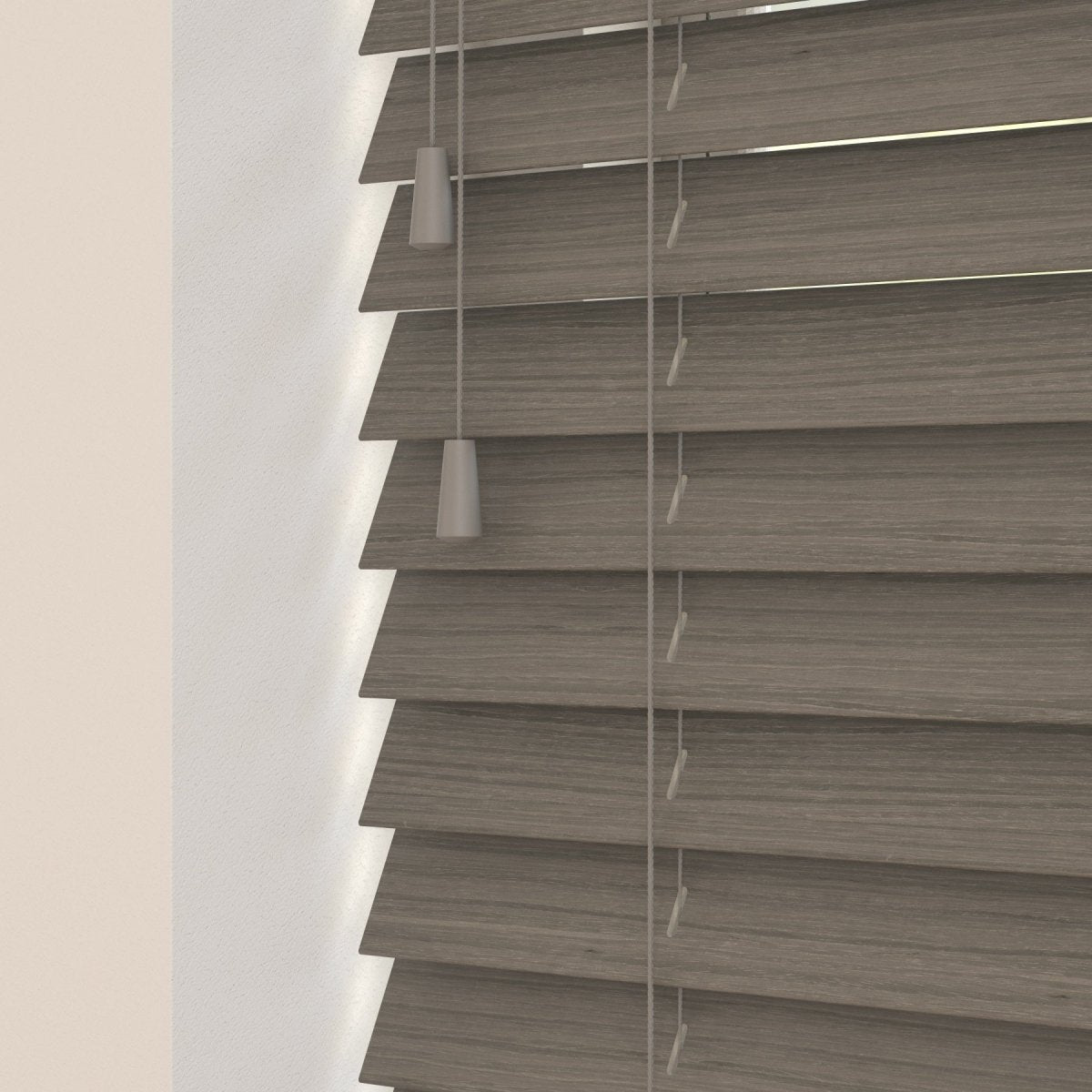 Claro Real Wooden Blinds With Tapes - Zen Shades