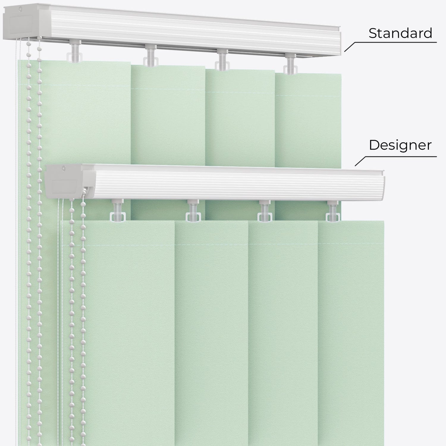 Colori Dewkist Vertical Blinds - Zen Shades
