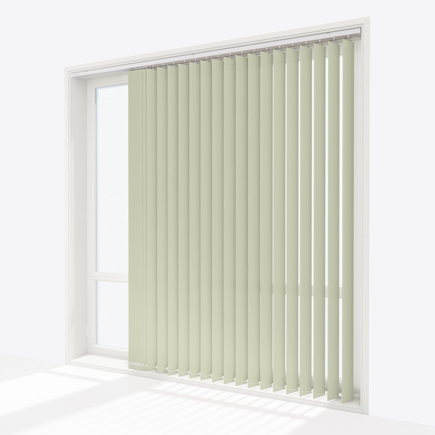 Colori Spring Grey Vertical Blinds - Zen Shades