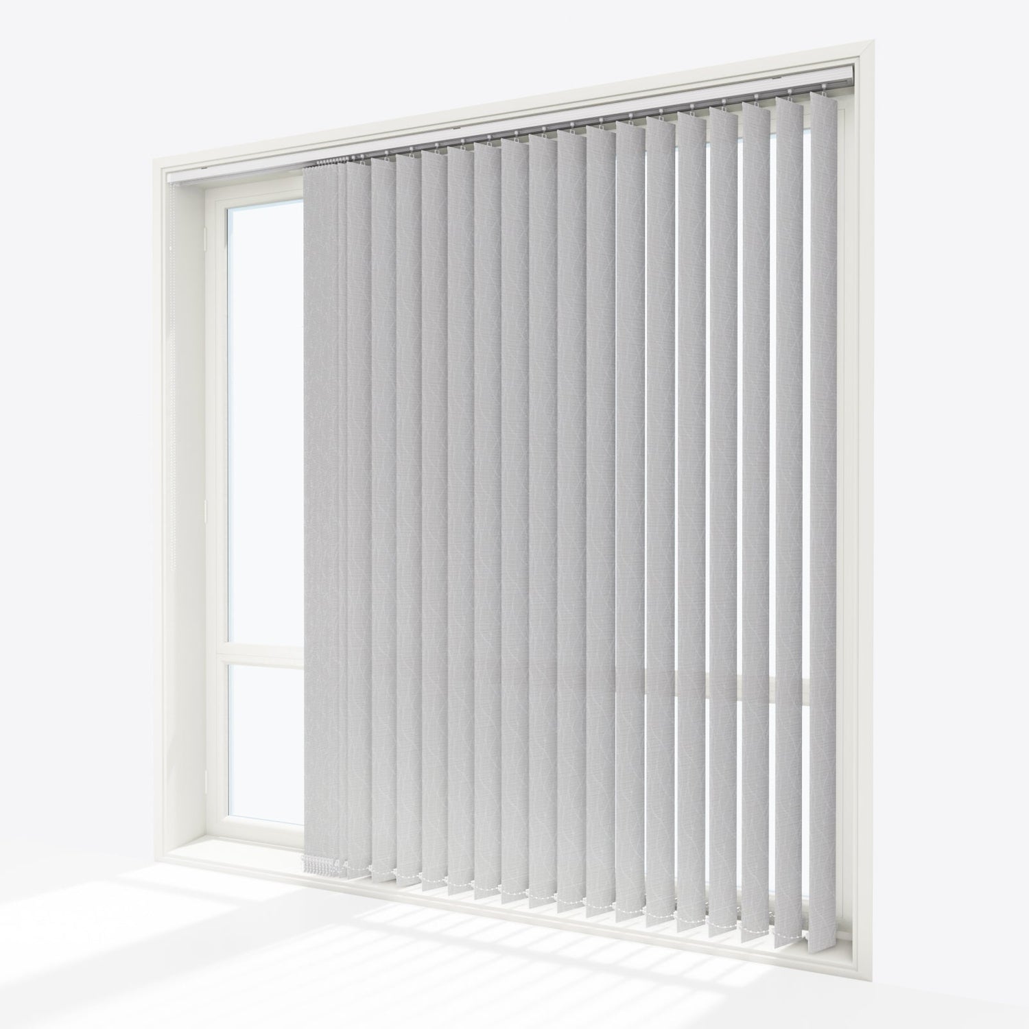 Designo Limestone Vertical Blinds - Zen Shades
