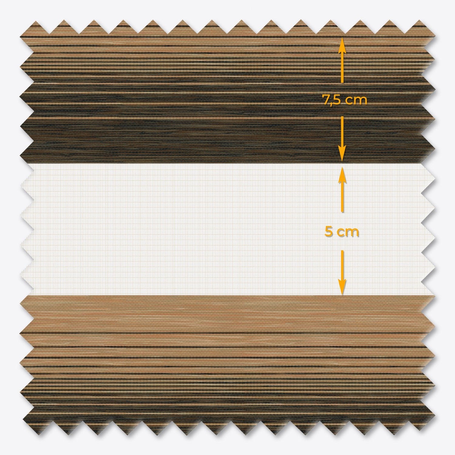 Eclipse Oak Day & Night Blinds - Zen Shades