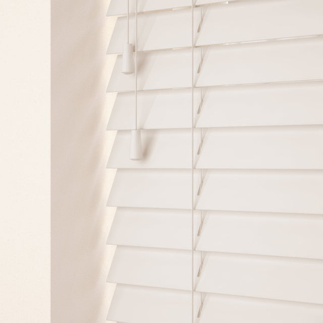 Glacier Real Wooden Blinds - Zen Shades