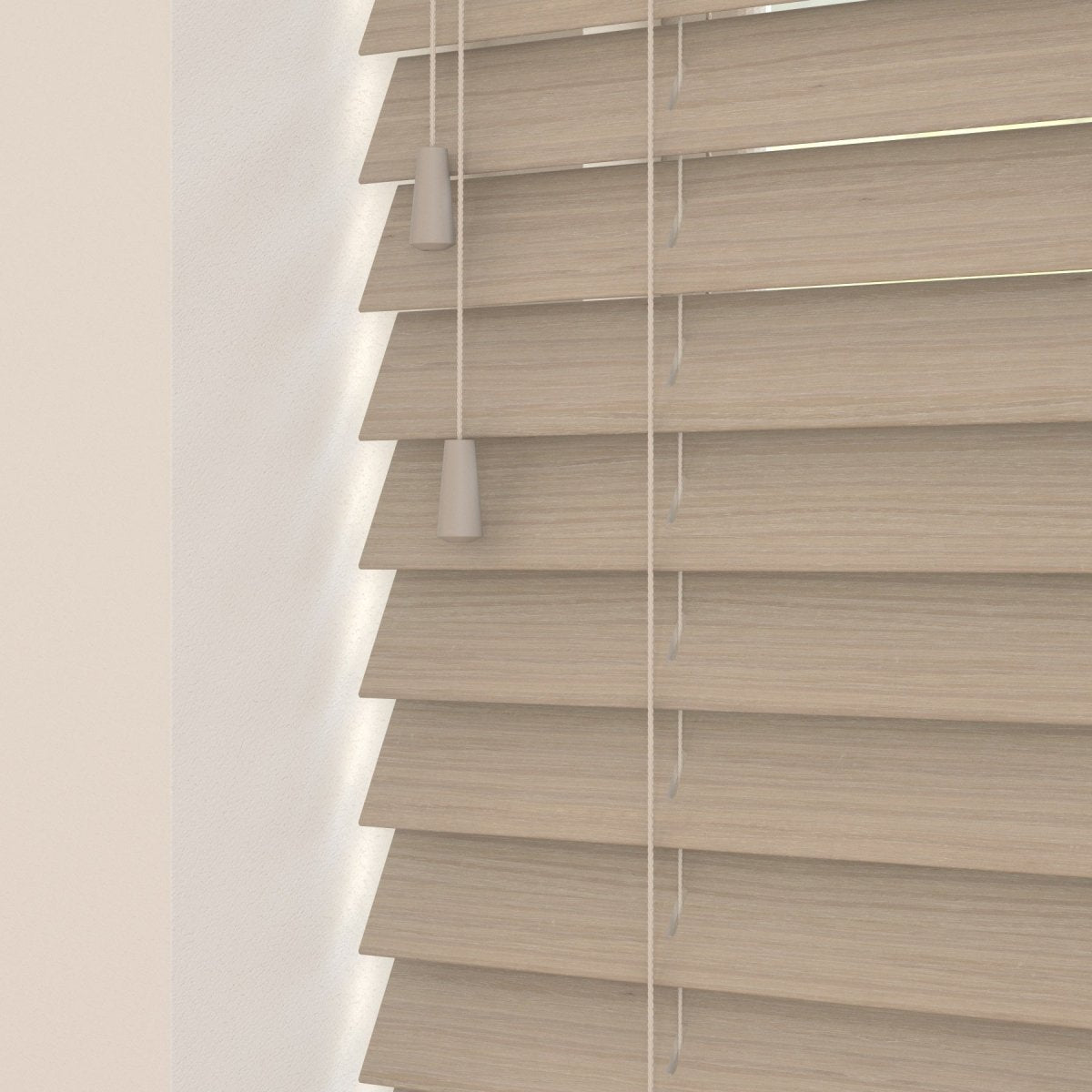 Nordic Real Wooden Blinds With Tapes - Zen Shades