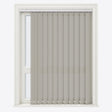 Pencil Stripe Bluish Grey Vertical Blinds - Zen Shades