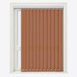 Pencil Stripe Bran Vertical Blinds - Zen Shades