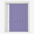 Pencil Stripe Costume Blue Vertical Blinds - Zen Shades