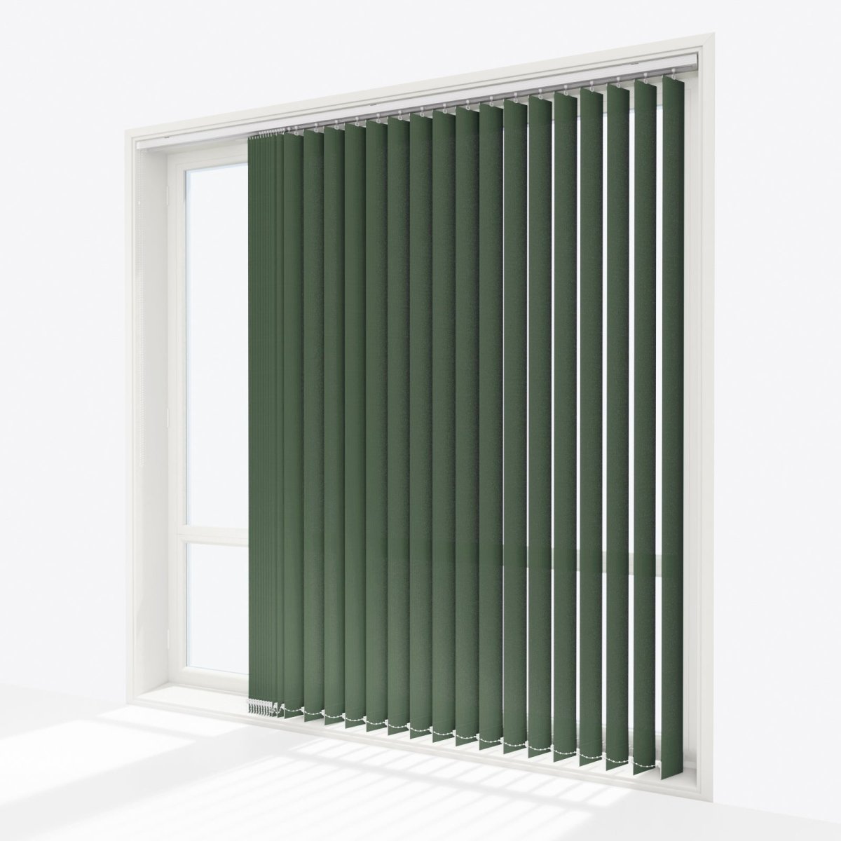 Pencil Stripe Pleasant Hill Vertical Blinds Replacement Slats - Zen Shades