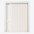 Ramina Cream Blackout PVC Vertical Blinds - Zen Shades