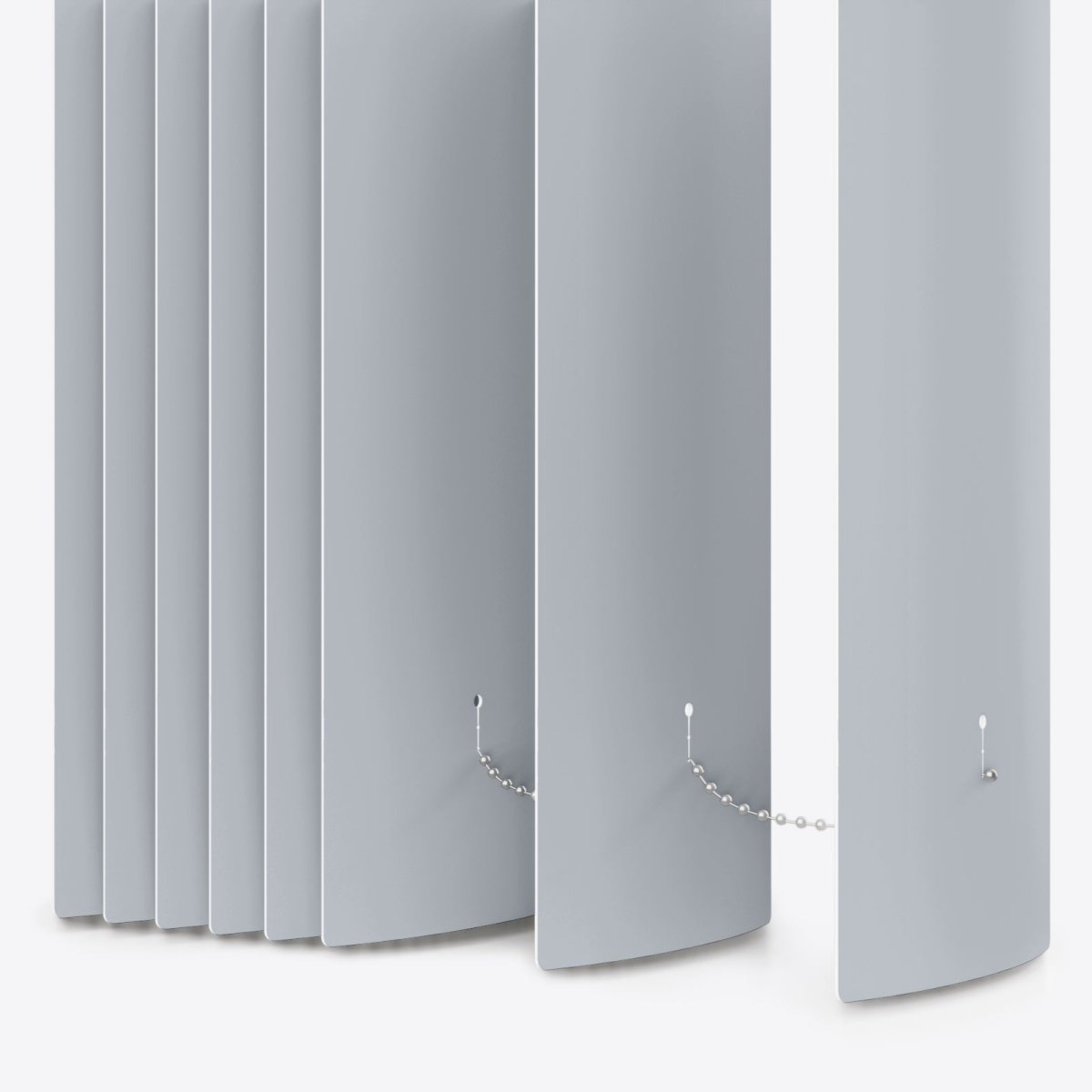 Ramina Lavanda Blackout PVC Vertical Blinds - Zen Shades