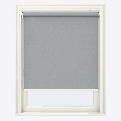 Sparkle Mirage Gray Blackout Roller Blinds - Zen Shades
