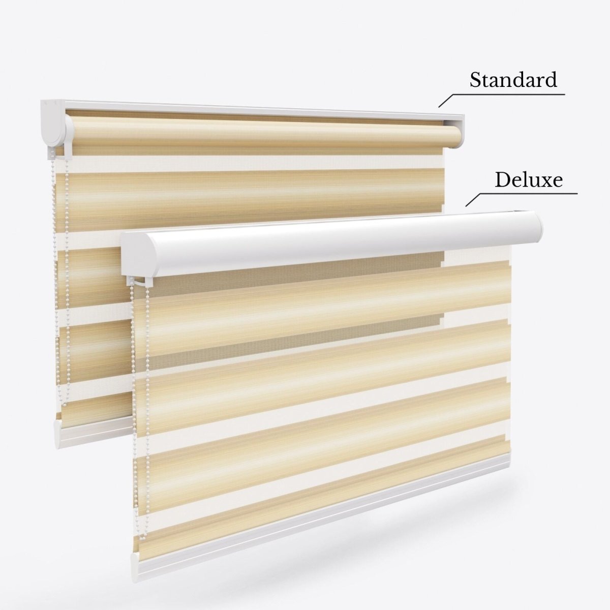 Spectrum Stripe Cream Day & Night Blinds - Zen Shades