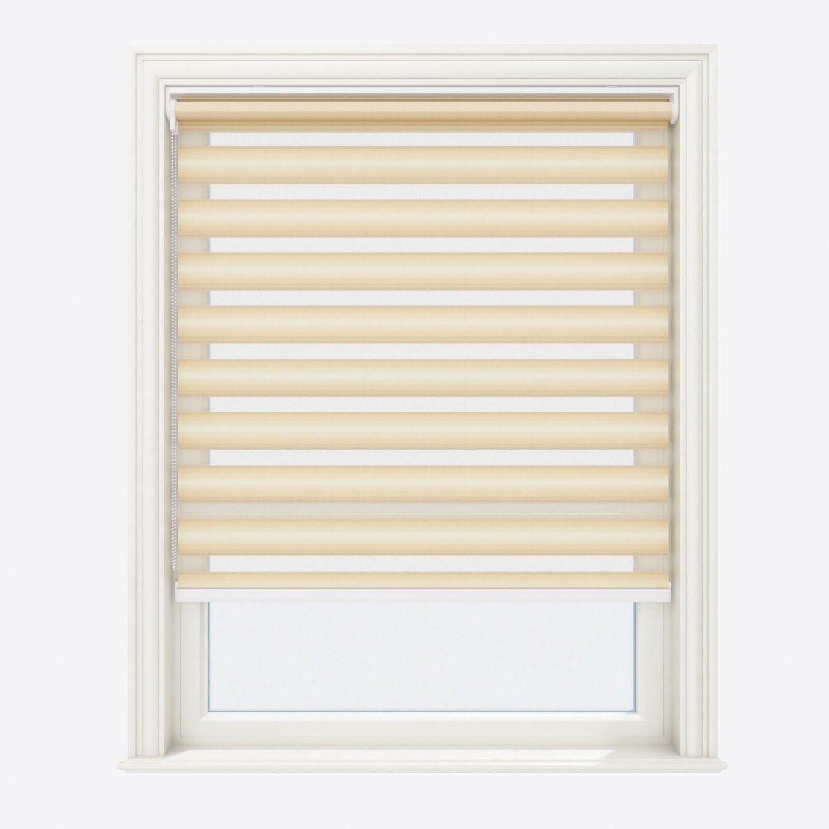Spectrum Stripe Cream Day & Night Blinds - Zen Shades