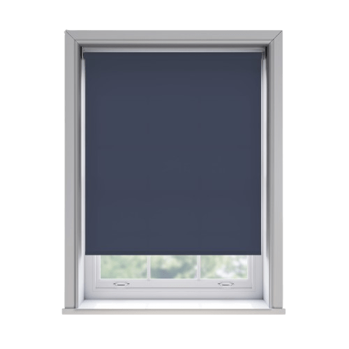 Splash Indigo No Drill Roller Blinds - Zen Shades