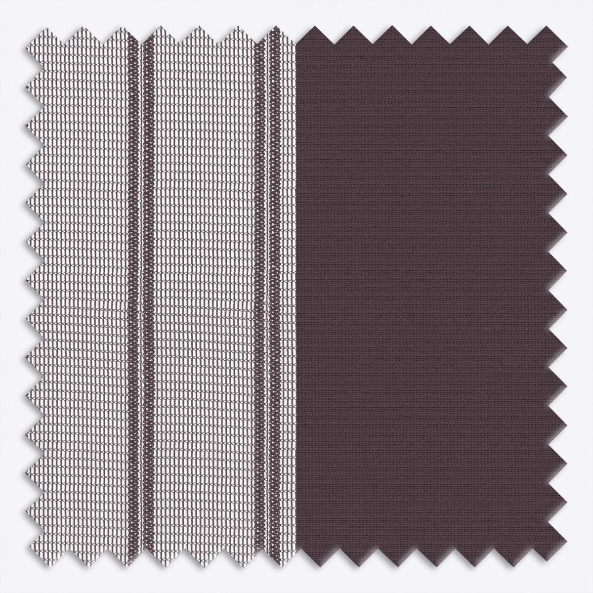 Stripe Purple Day & Night Vertical Sheer 40cm - Zen Shades