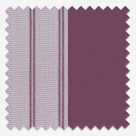 Stripe Winter Bloom Day & Night Vertical Sheer 40cm - Zen Shades