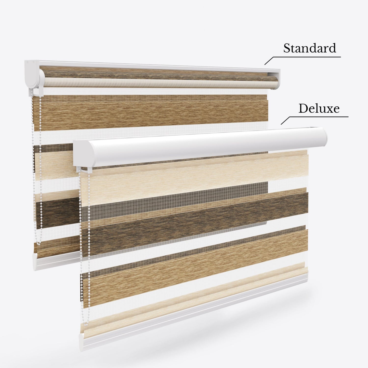 Tritone Bark Day & Night Blinds - Zen Shades