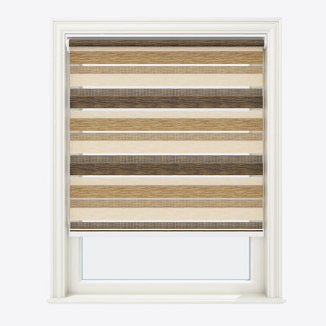 Tritone Bark Day & Night Blinds - Zen Shades