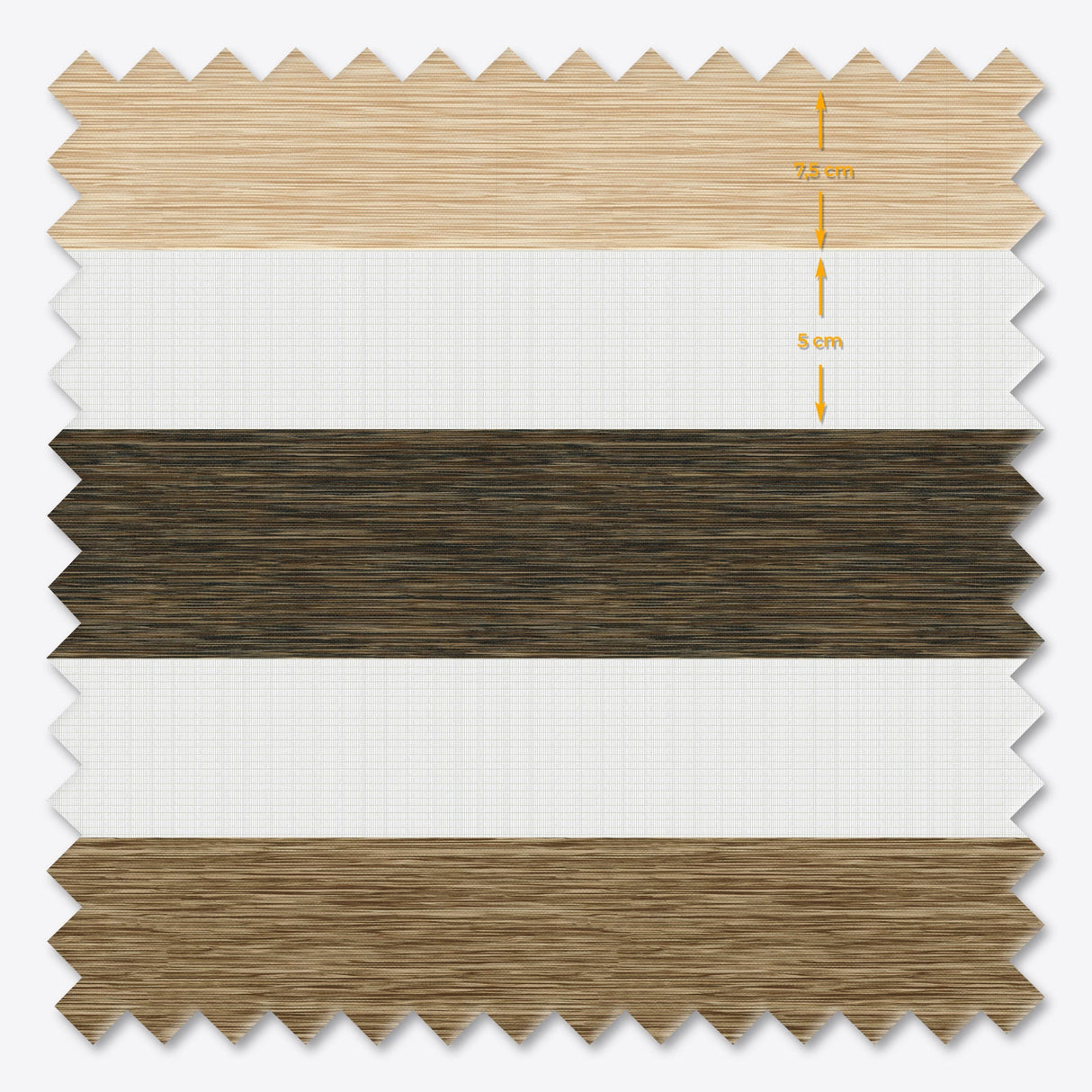 Tritone Bark Day & Night Blinds - Zen Shades