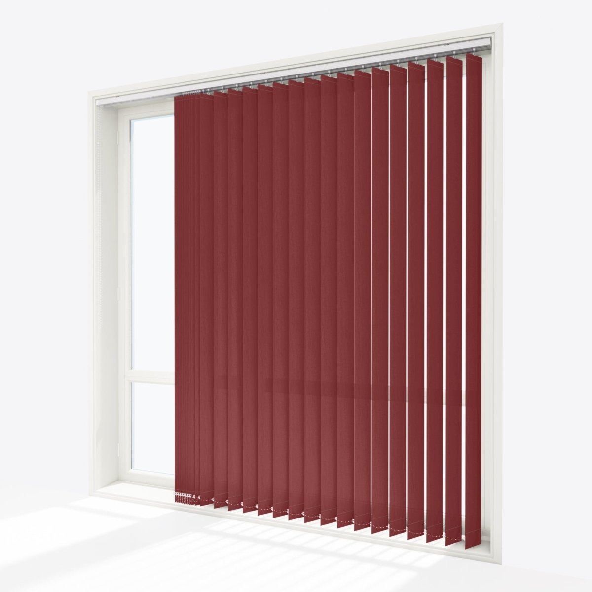 Van Gogh Fired Bricked Vertical Blinds Replacement Slats - Zen Shades