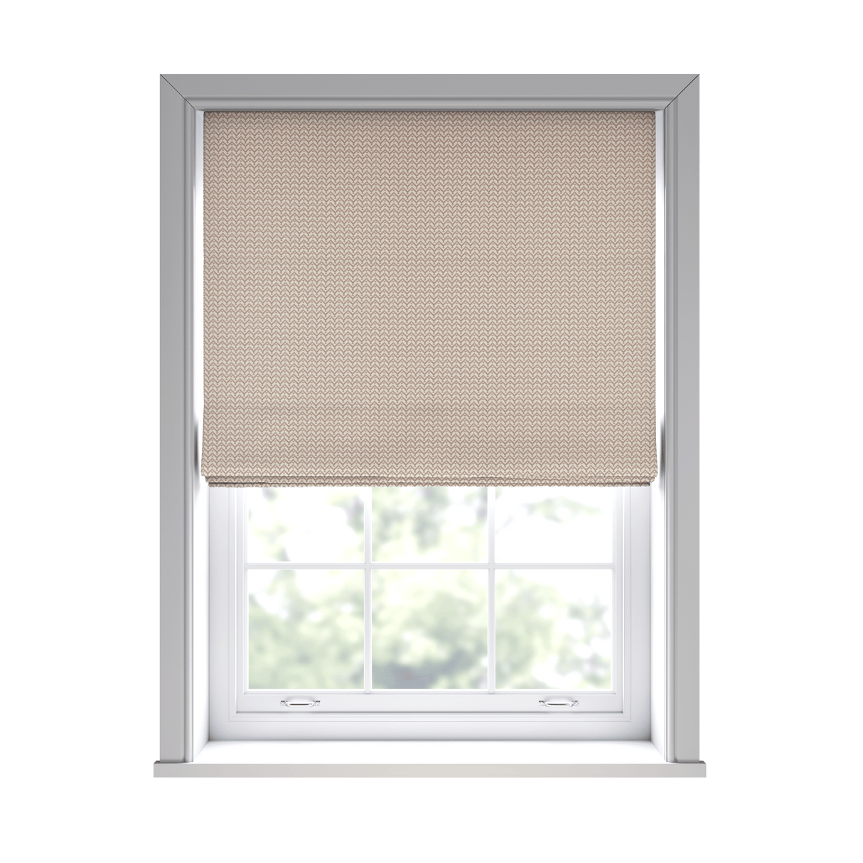 Vista Rose Roman Blinds - Zen Shades