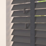 Abyss Faux Wood Blinds With Tapes