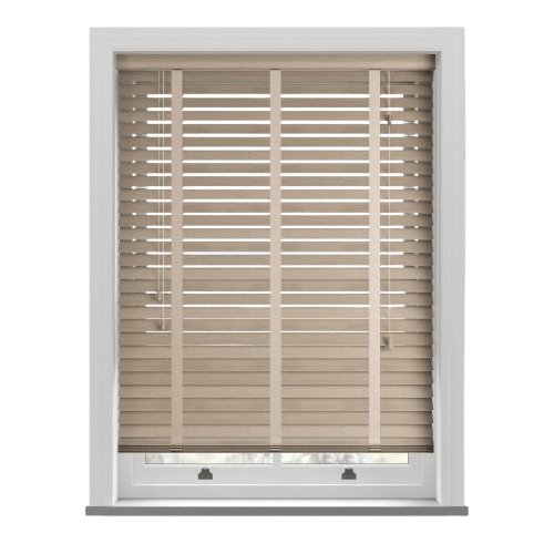 Acacia Real Wooden Blinds With Tapes - Zen Shades