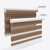 Allure Almond Day & Night Blinds - Zen Shades