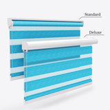 Allure Angel Blue Day & Night Blinds - Zen Shades