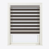 Allure Coffee Bean Day & Night Blinds - Zen Shades