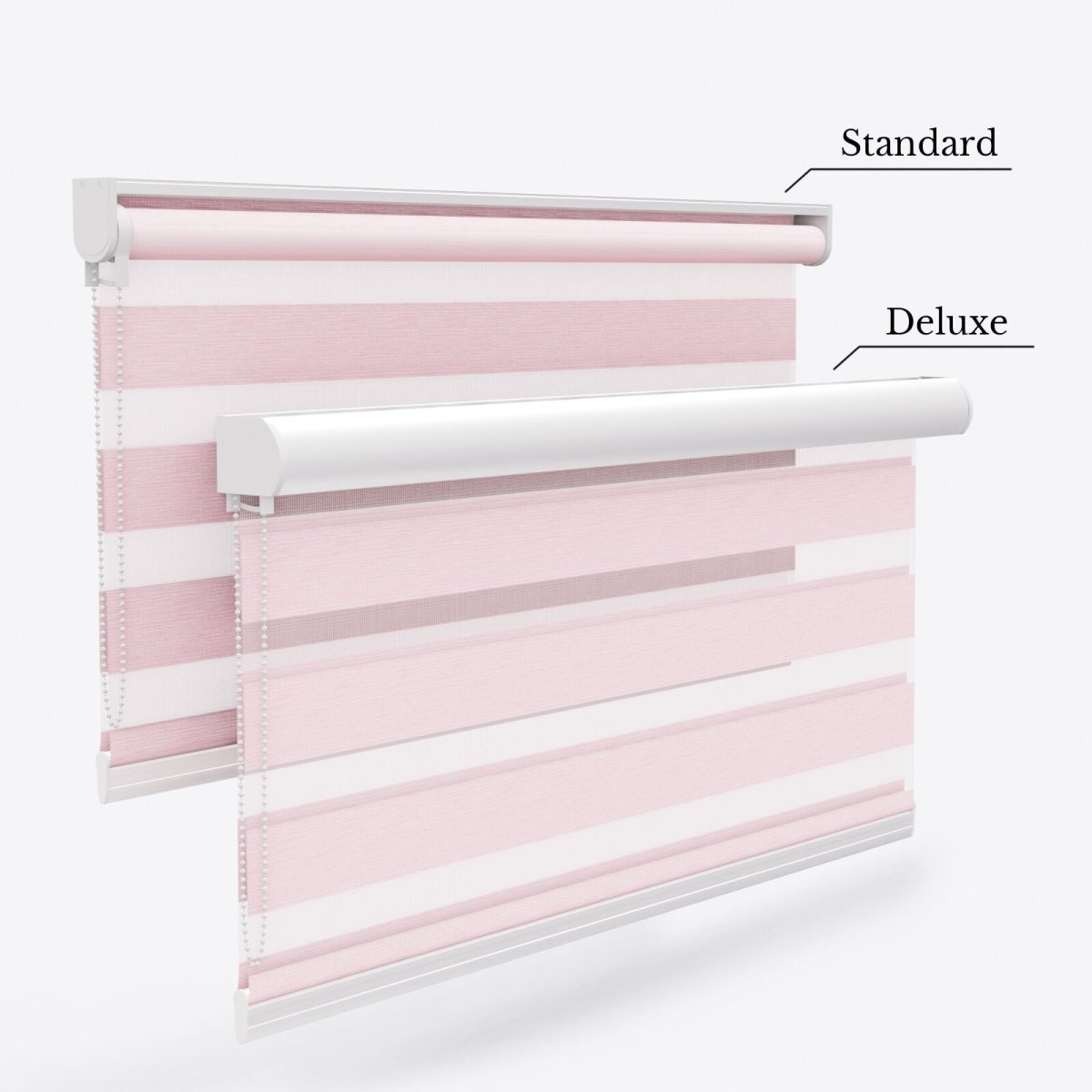 Allure Coral Blush Day & Night Blinds - Zen Shades