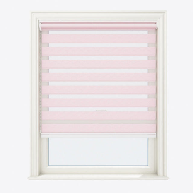 Allure Coral Blush Day & Night Blinds - Zen Shades