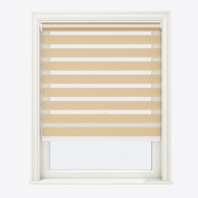 Allure Honey Peach Day & Night Blinds - Zen Shades