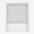 Allure Mirage Grey Day & Night Blinds - Zen Shades