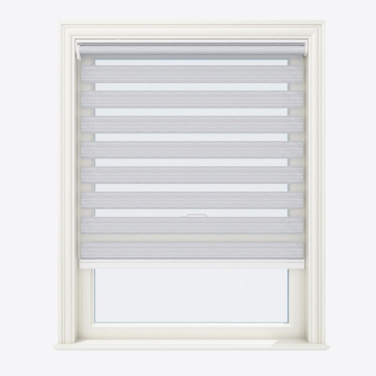 Allure Mirage Grey Day & Night Blinds - Zen Shades