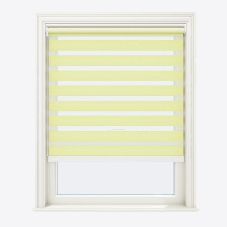 Allure Pale Green Day & Night Blinds - Zen Shades