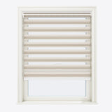 Allure Plaza Taupe Day & Night Blinds - Zen Shades