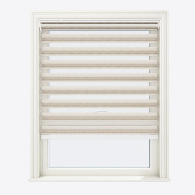 Allure Plaza Taupe Day & Night Blinds - Zen Shades