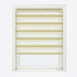 Allure Turtle Green Day & Night Blinds - Zen Shades