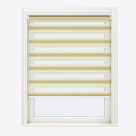 Allure Turtle Green Day & Night Blinds - Zen Shades