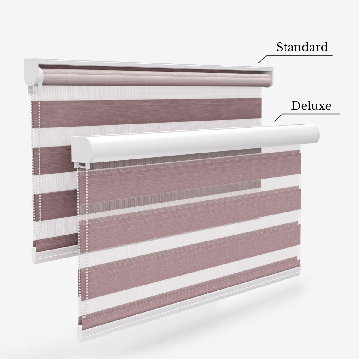 Allure Twilight Mauve Day & Night Blinds - Zen Shades