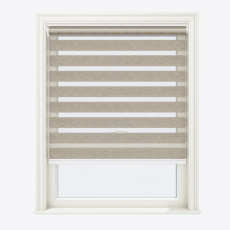 Allure Vintage Khaki Day & Night Blinds - Zen Shades