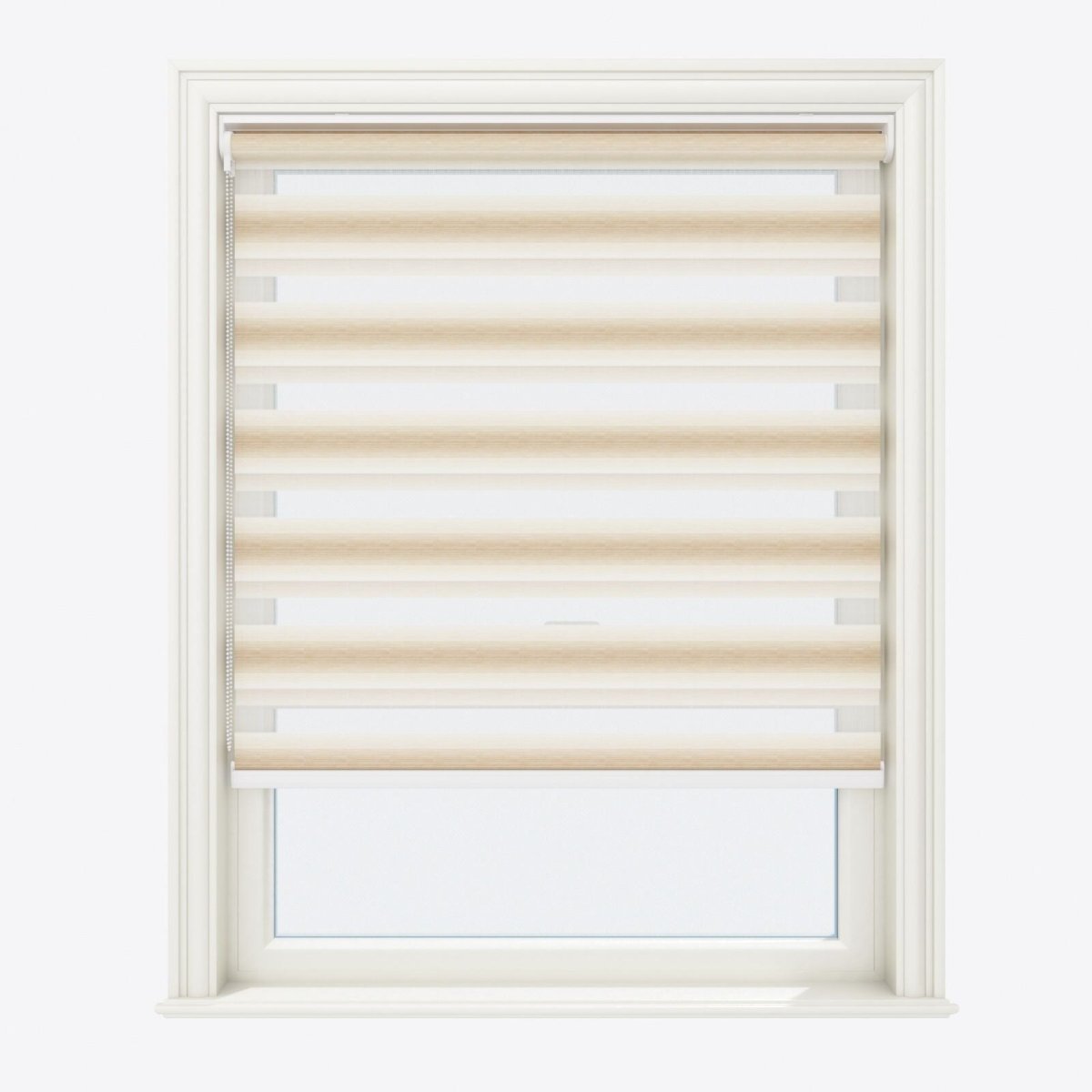 Allure Warm Sand Day & Night Blinds - Zen Shades